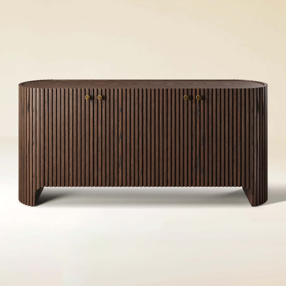 Marais Oak Sideboard 72" W
