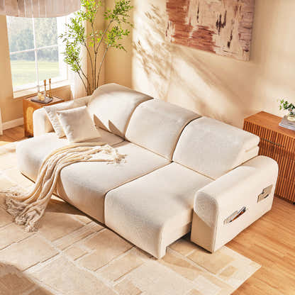 Elara Arched 110" Modular Electric Recliner Sofa