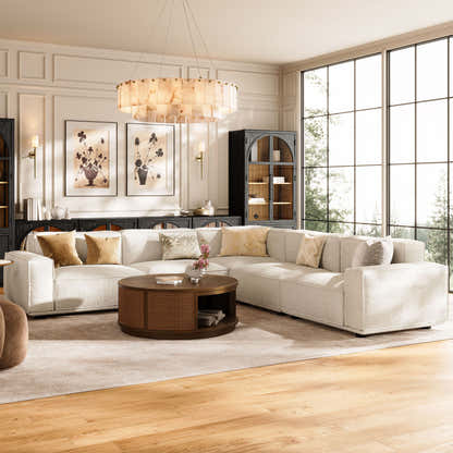 Lyra Arched Modular Sectional Sofa (Corner Unit)