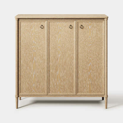 Maison Oak Shoe Storage Cabinet