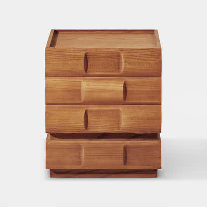 Terra Cube Emboss Nightstand 18”