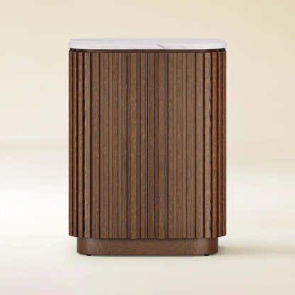 Valencia Fluted Nightstand 18"W
