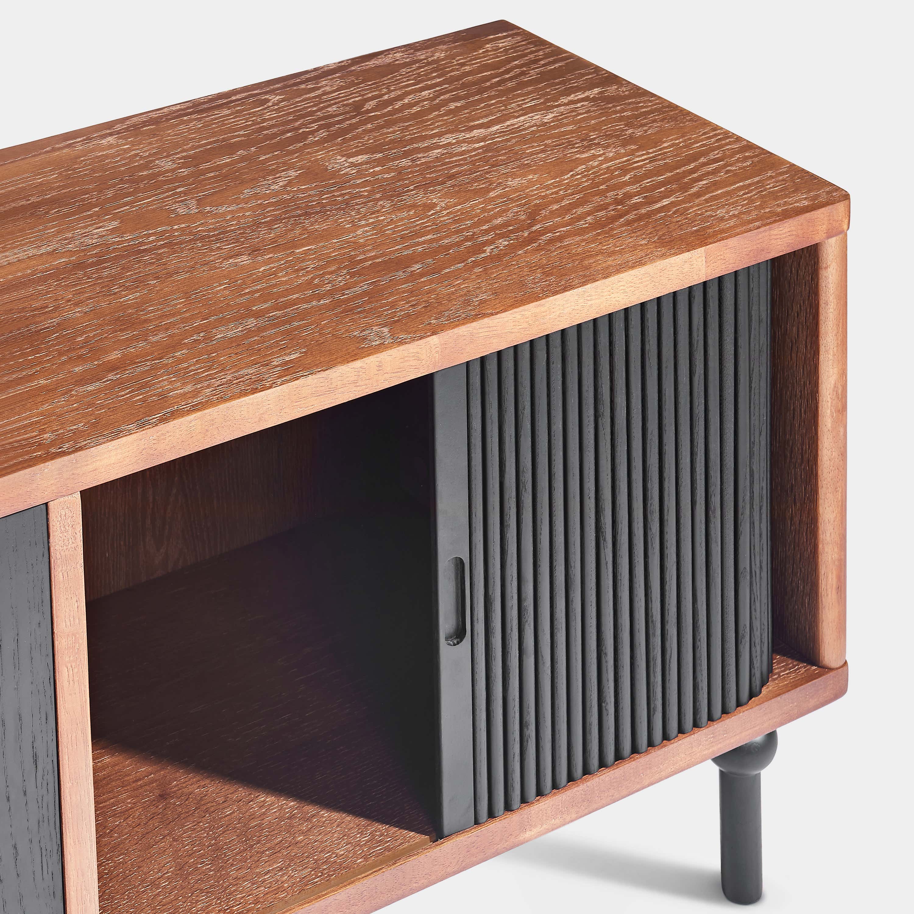 Marais Oak Media Console 78"