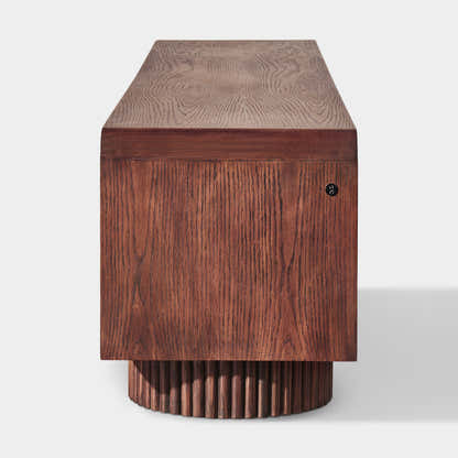 Doric Media Console 83"W