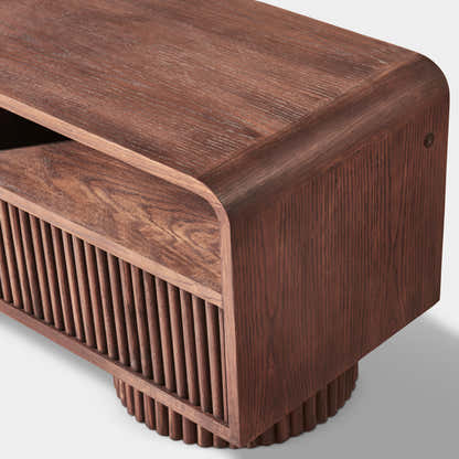 Doric Media Console 83"W