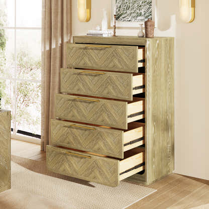 Ridgemont 5-Drawer Chest 36" W