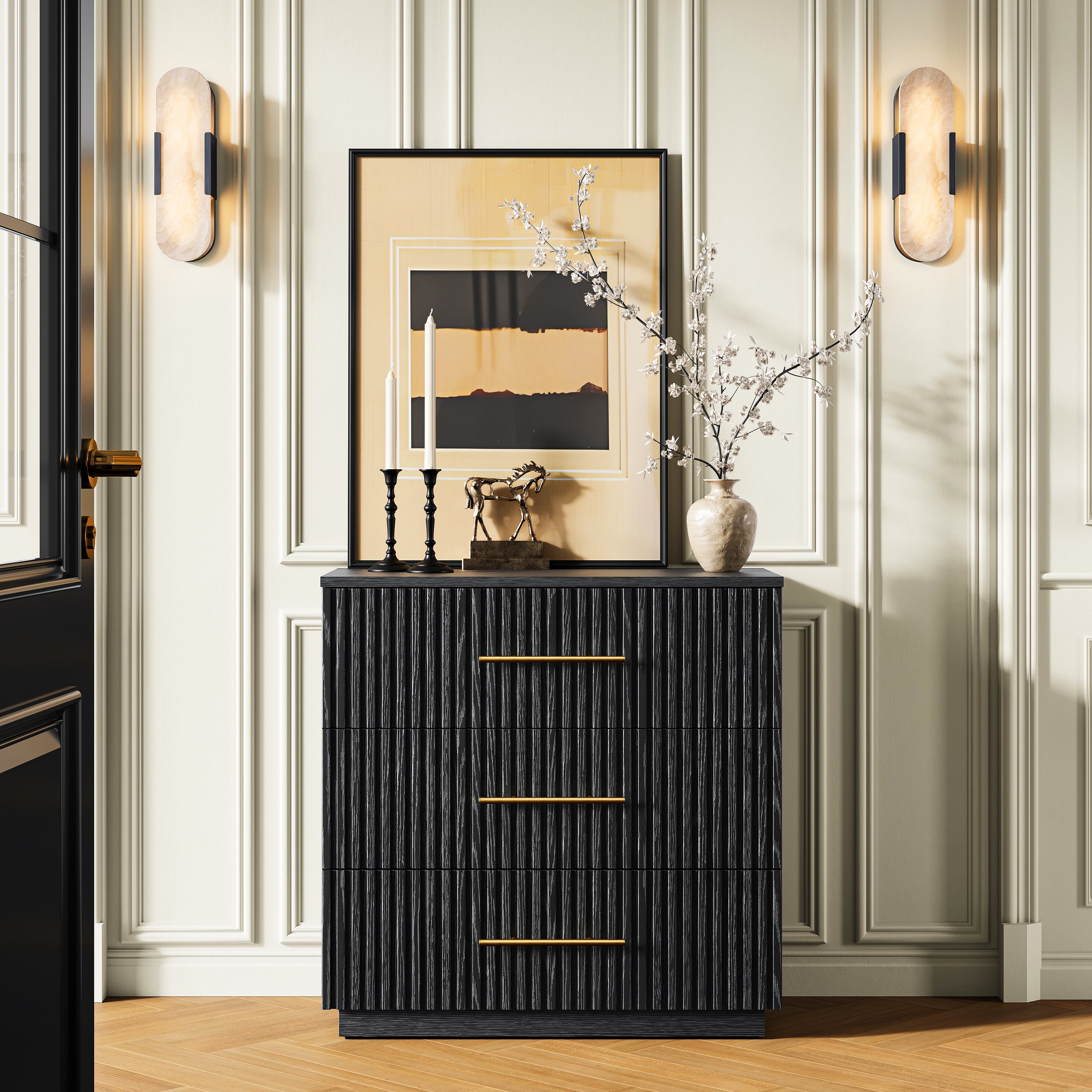 Holt 63“ Oak 6-Drawer Chest(Set of 2)