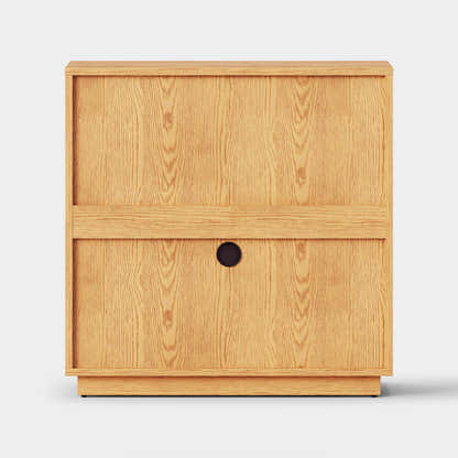 Holt 126″ Medienkonsole aus Eiche (4er-Set) 