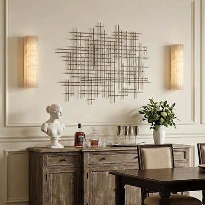 Luminare Resin Fluted Wall Sconce 5"