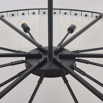 Solmare Alabaster Round Chandelier 41.3"D