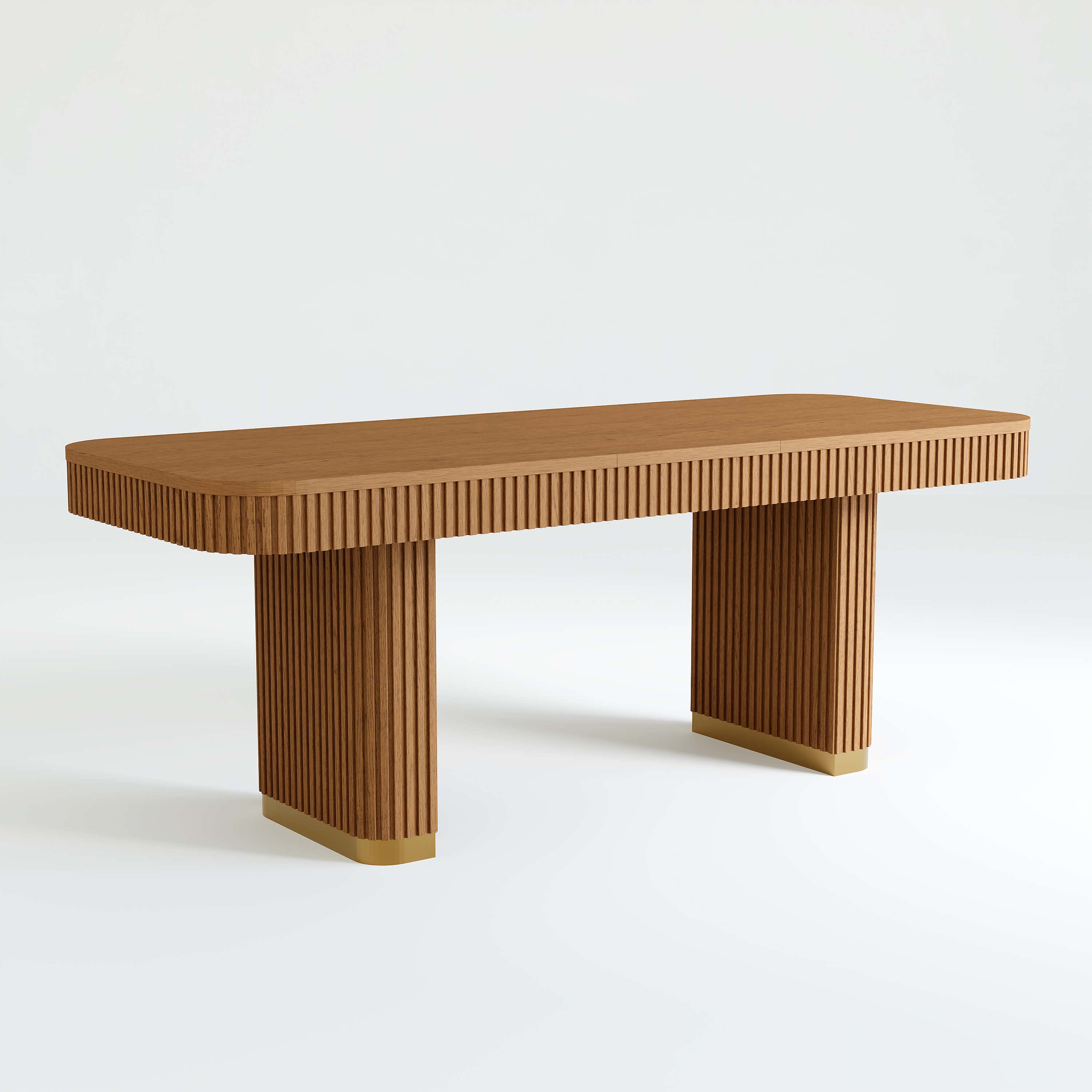 Hollin Rectangle Dining Table 63" Extend 78.7"