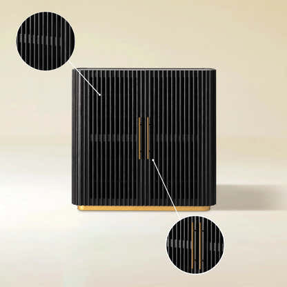 Holton 47"H Eichenholz-Aufbewahrungsschrank