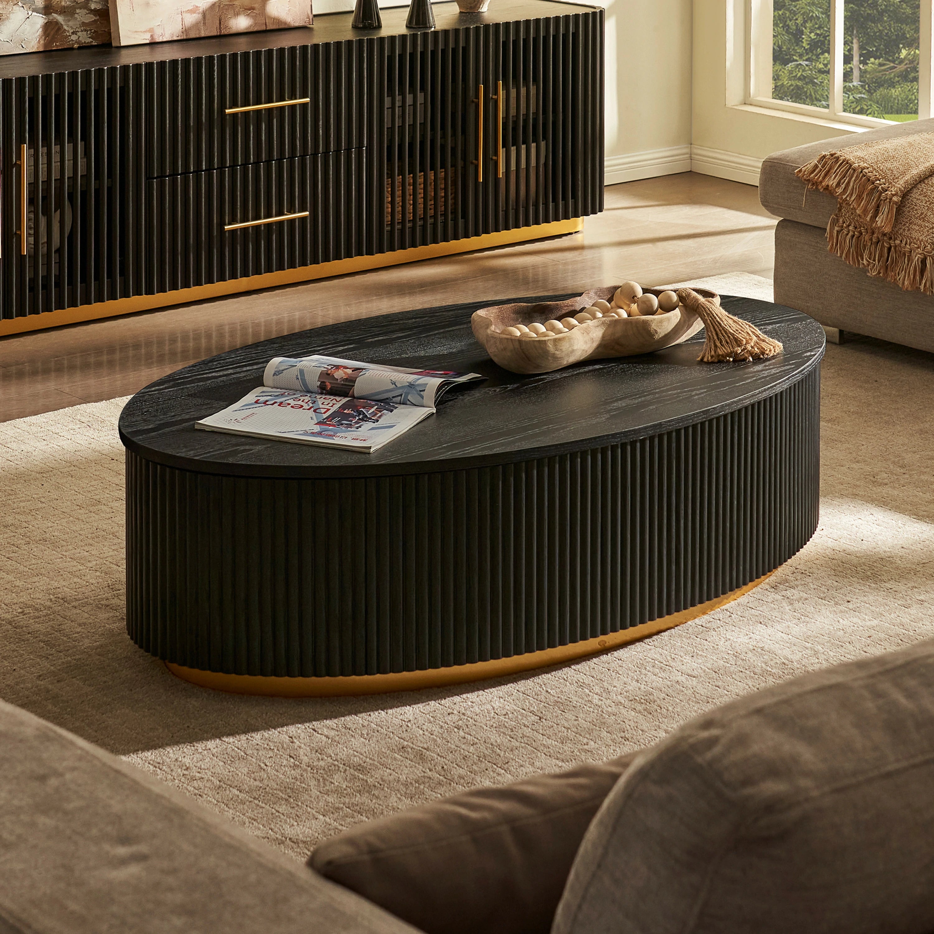 Couchtisch Holton aus Eiche, 130 cm breit