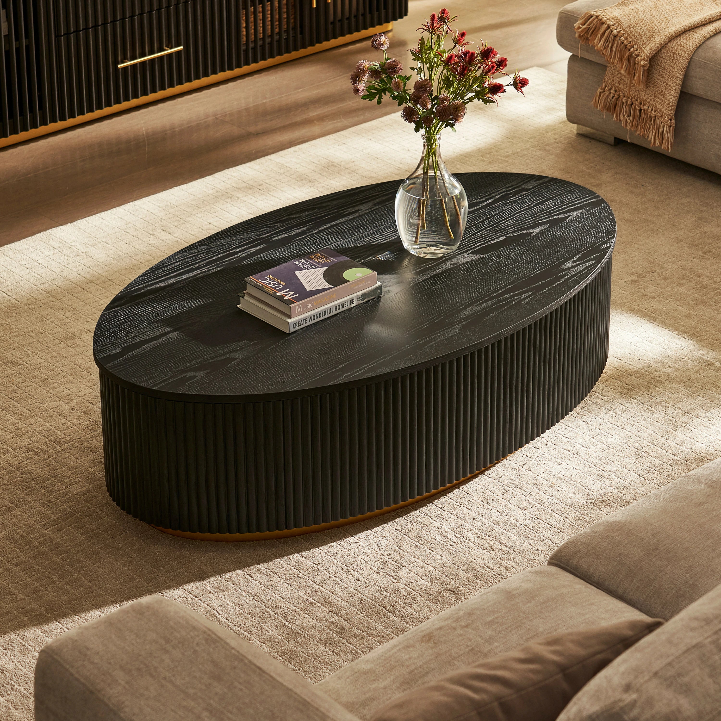 Couchtisch Holton aus Eiche, 130 cm breit