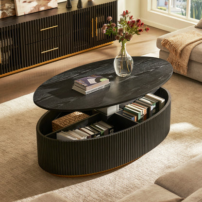 Couchtisch Holton aus Eiche, 130 cm breit