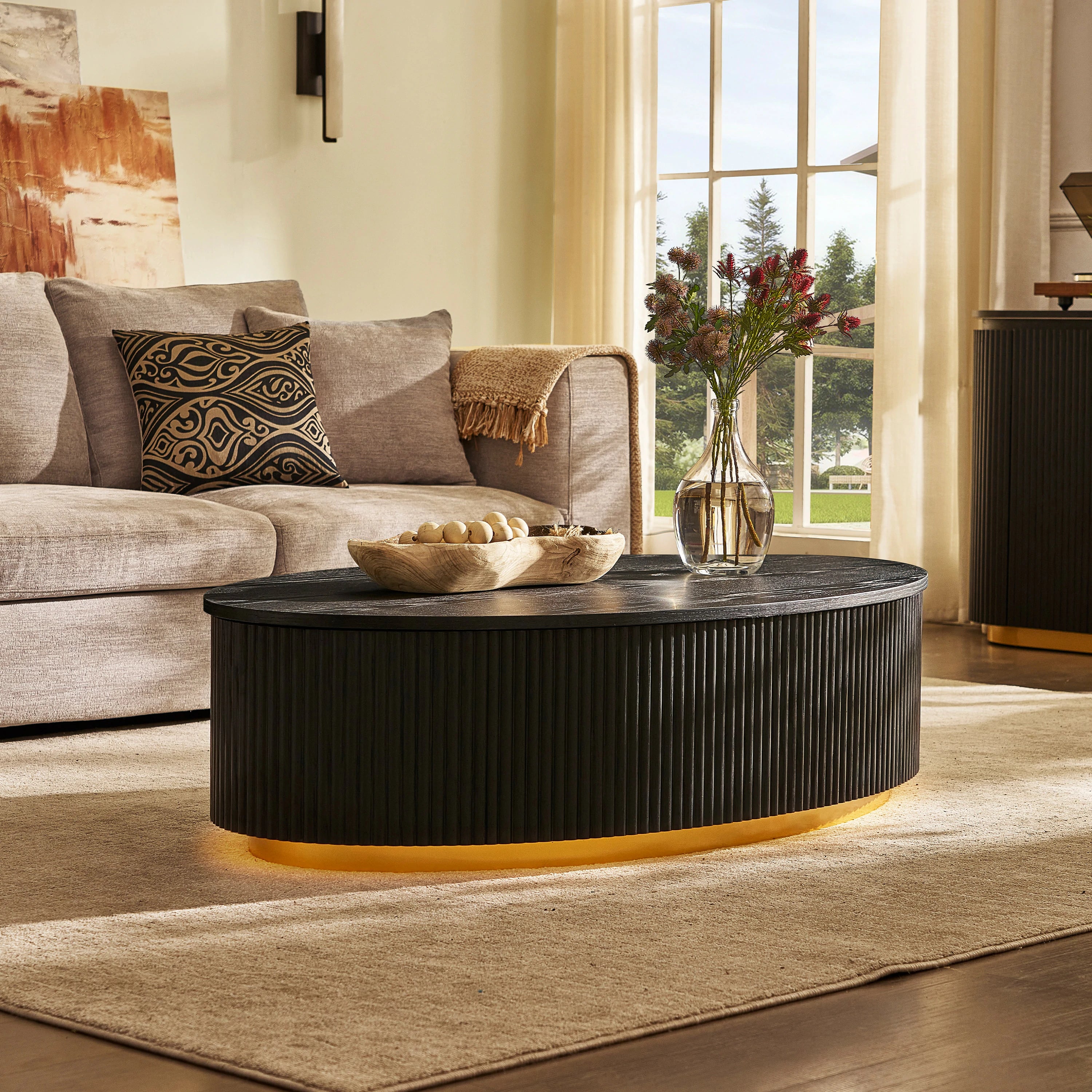 Couchtisch Holton aus Eiche, 130 cm breit