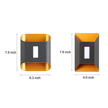 Wasserdichte LED Up und Down Lichter Moderne Wand Lampe Wand Leuchte Beleuchtung