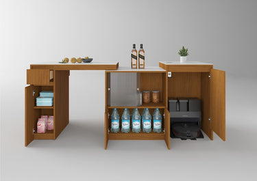 Leslie Kitchen island 61.7" W