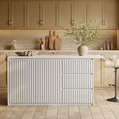 Nare Kitchen Island 71"W