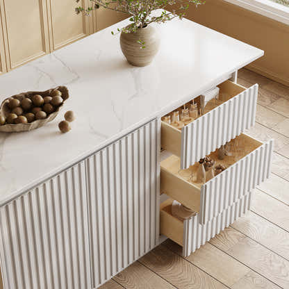 Nare Kitchen Island 71"W