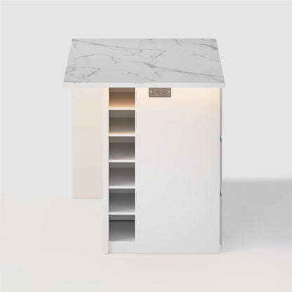 Nare Kitchen Island 71"W