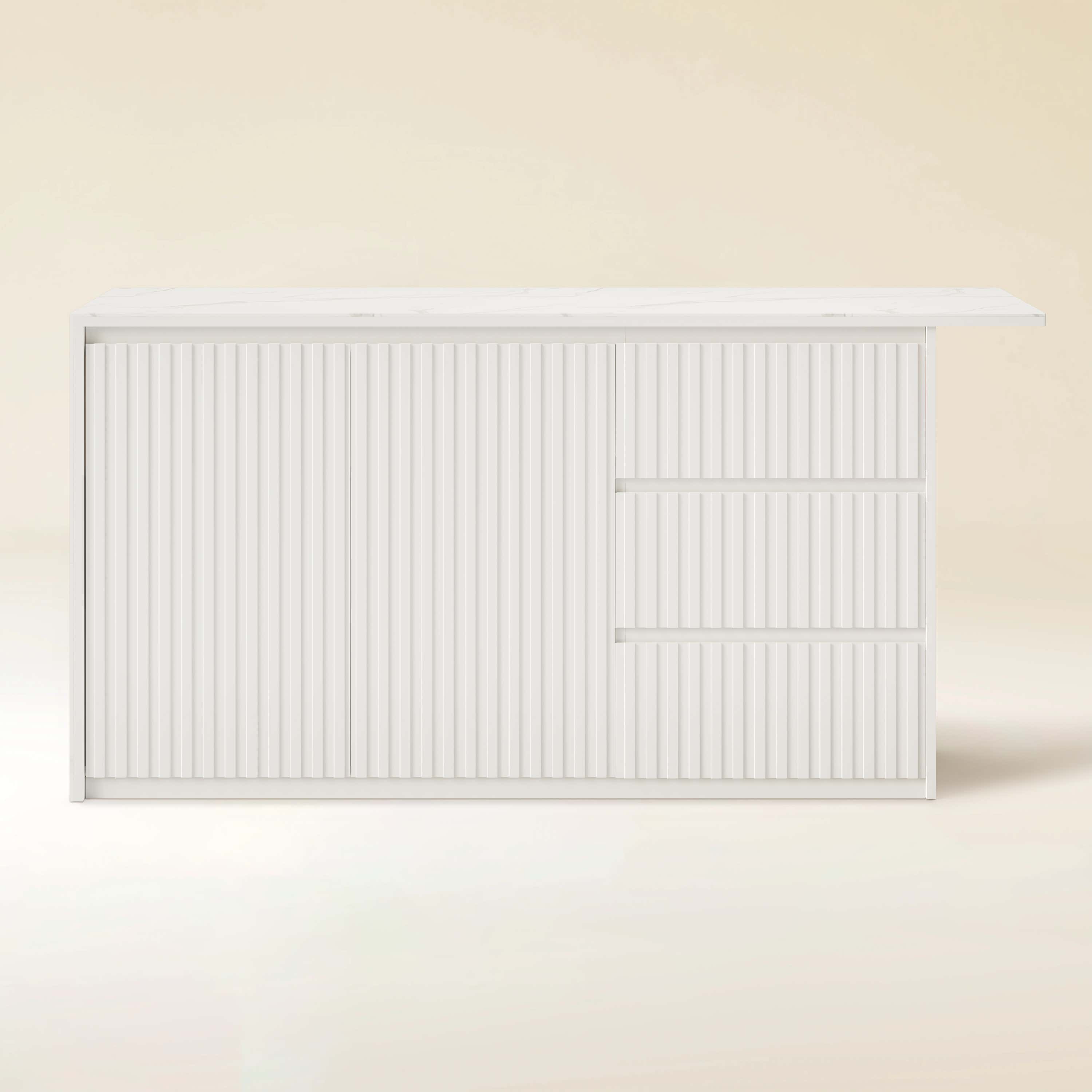 Nare Kitchen Island 71"W