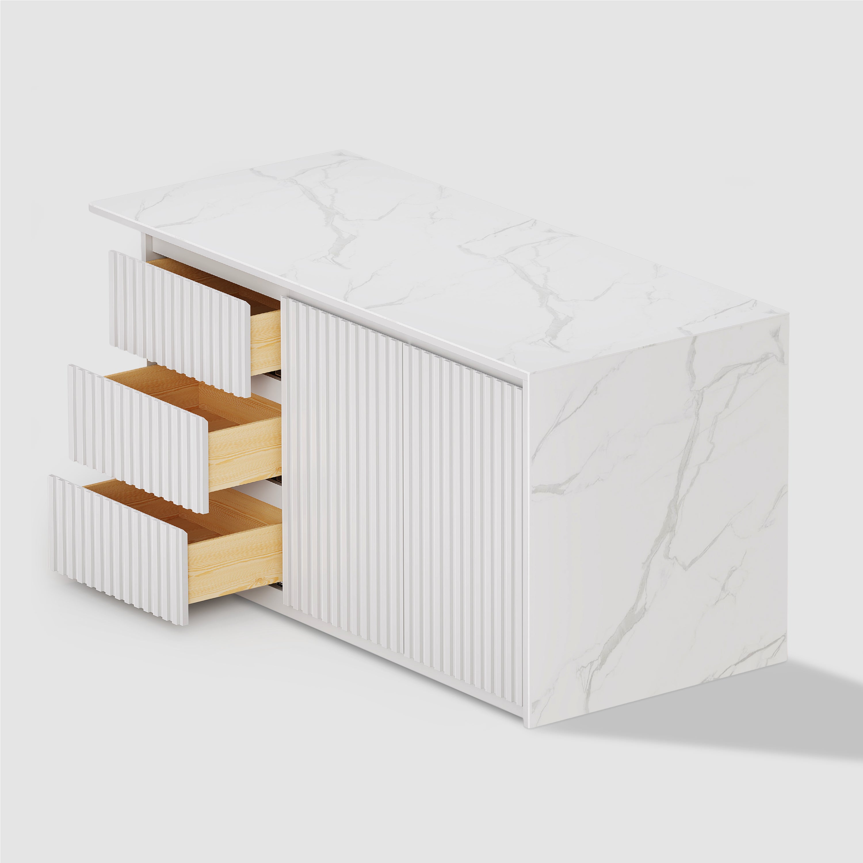 Nare Kitchen Island 71"W