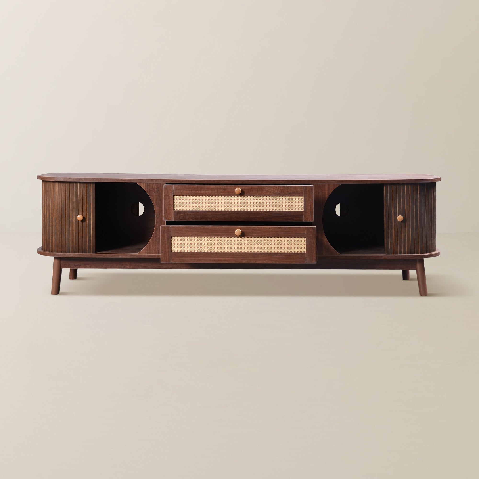 MARIS RATTAN MEDIA CONSOLE 64"