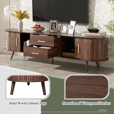 Maris Mid-Century Media Console 70.8"