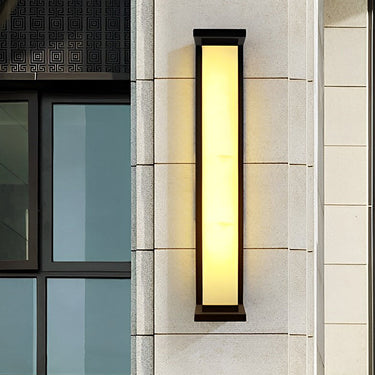 Streifen Minimalistische Wasserdichte Edelstahl Moderne Außenwandleuchten