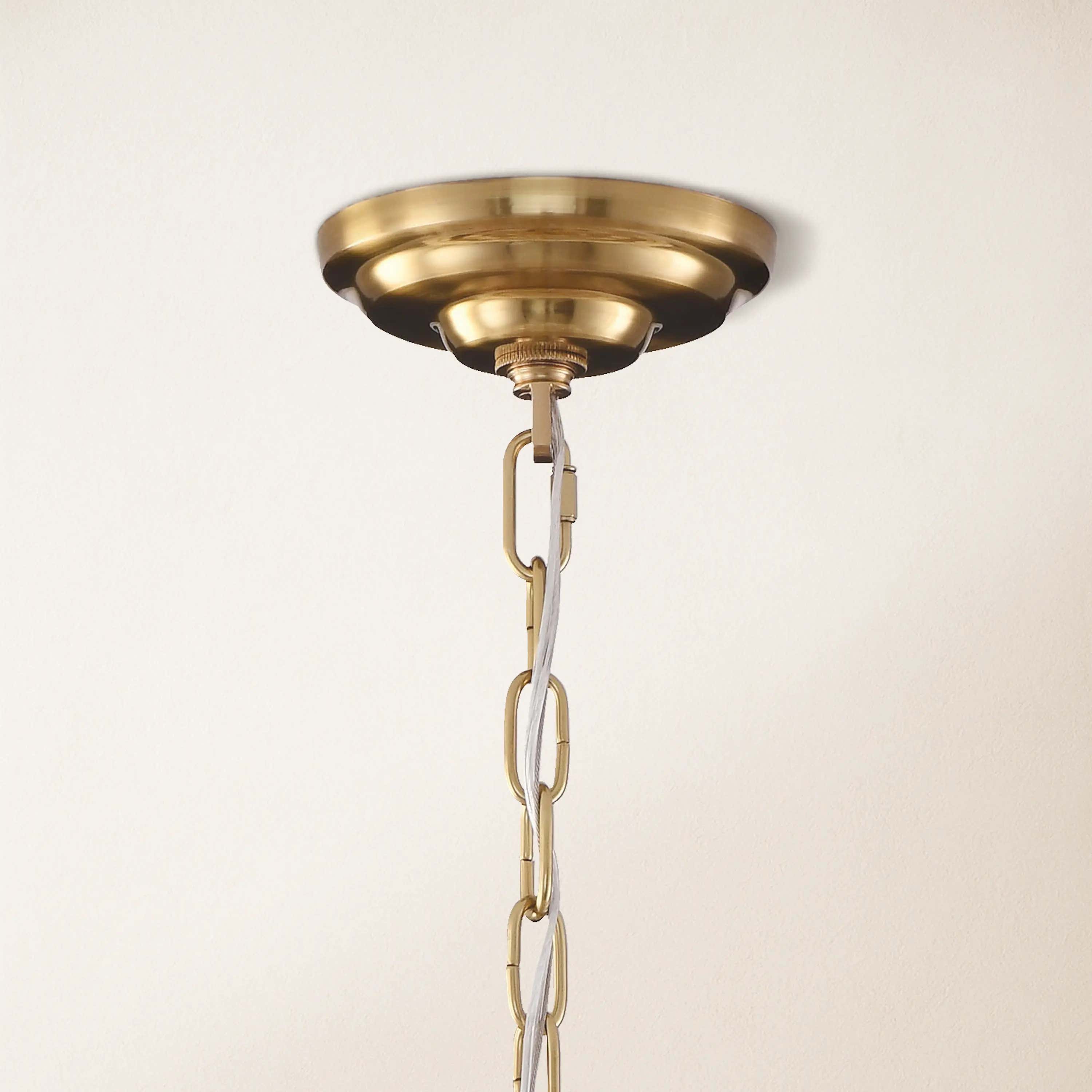 Moira Alabaster Multi-Tier Round Chandelier 32"D#Finish_Gold