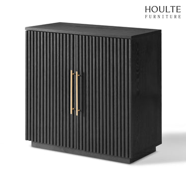 Holt 126″ Medienkonsole aus Eiche (4er-Set) 
