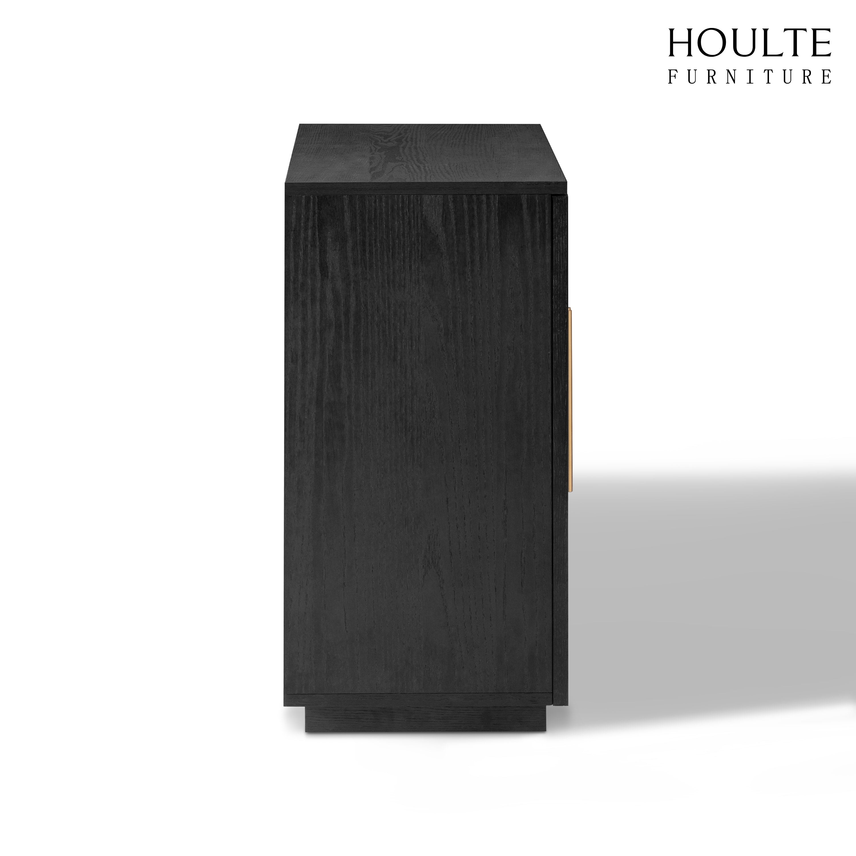 Holt 94,5″ Medienkonsole aus Eiche (3er-Set) 