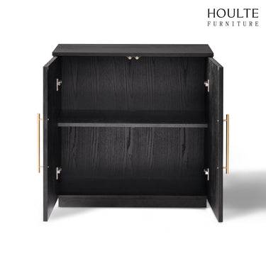 Holt 63″ Medienkonsole aus Eiche (2er-Set) 