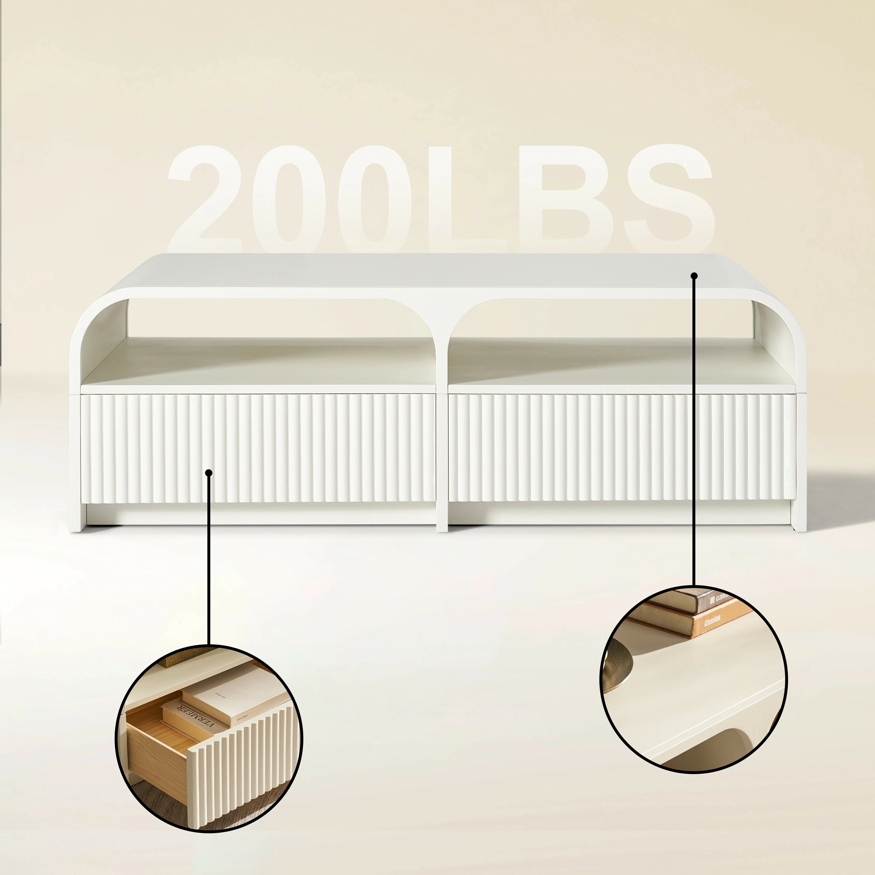 Silas Couchtisch 55"B
