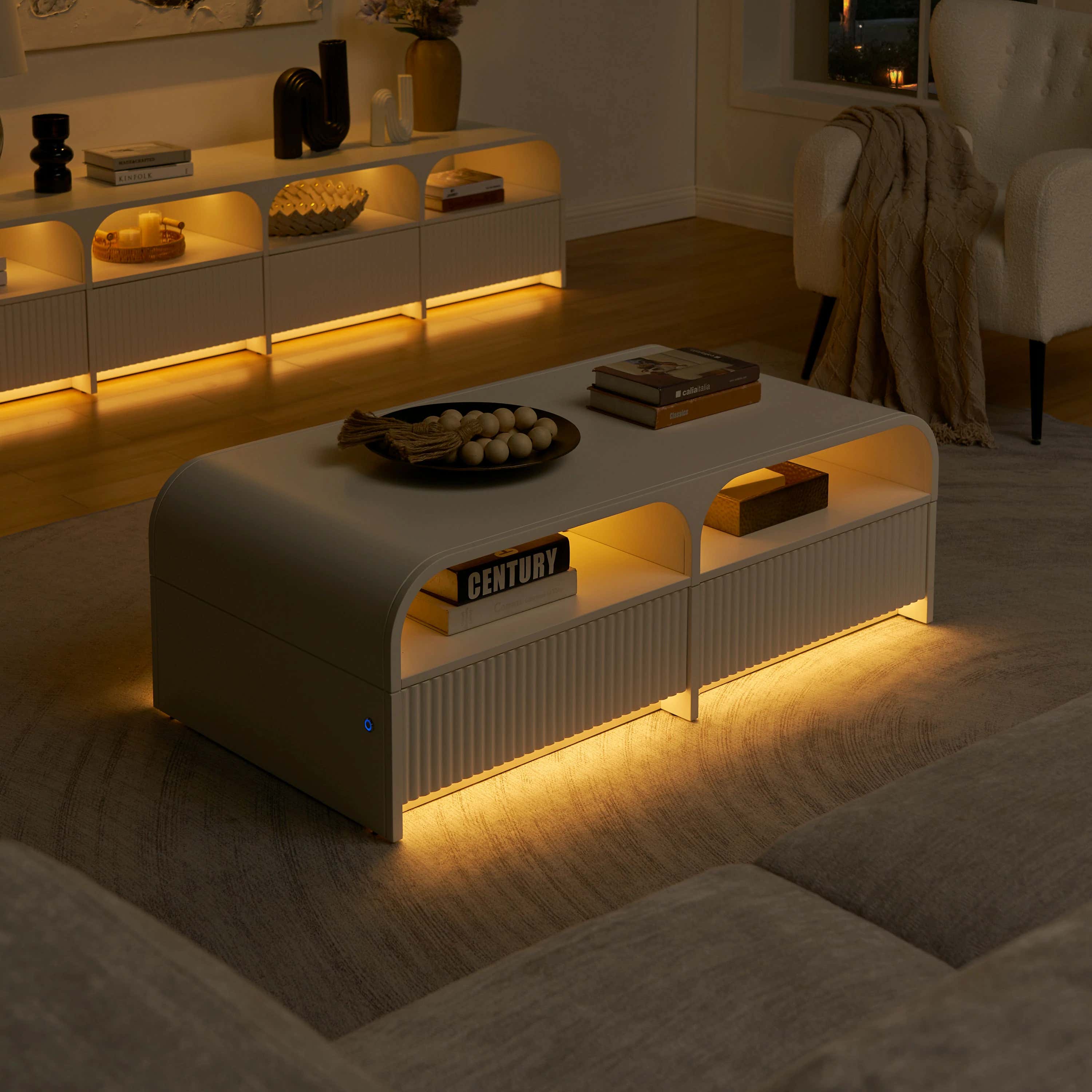 Naru Coffee Table 48" W