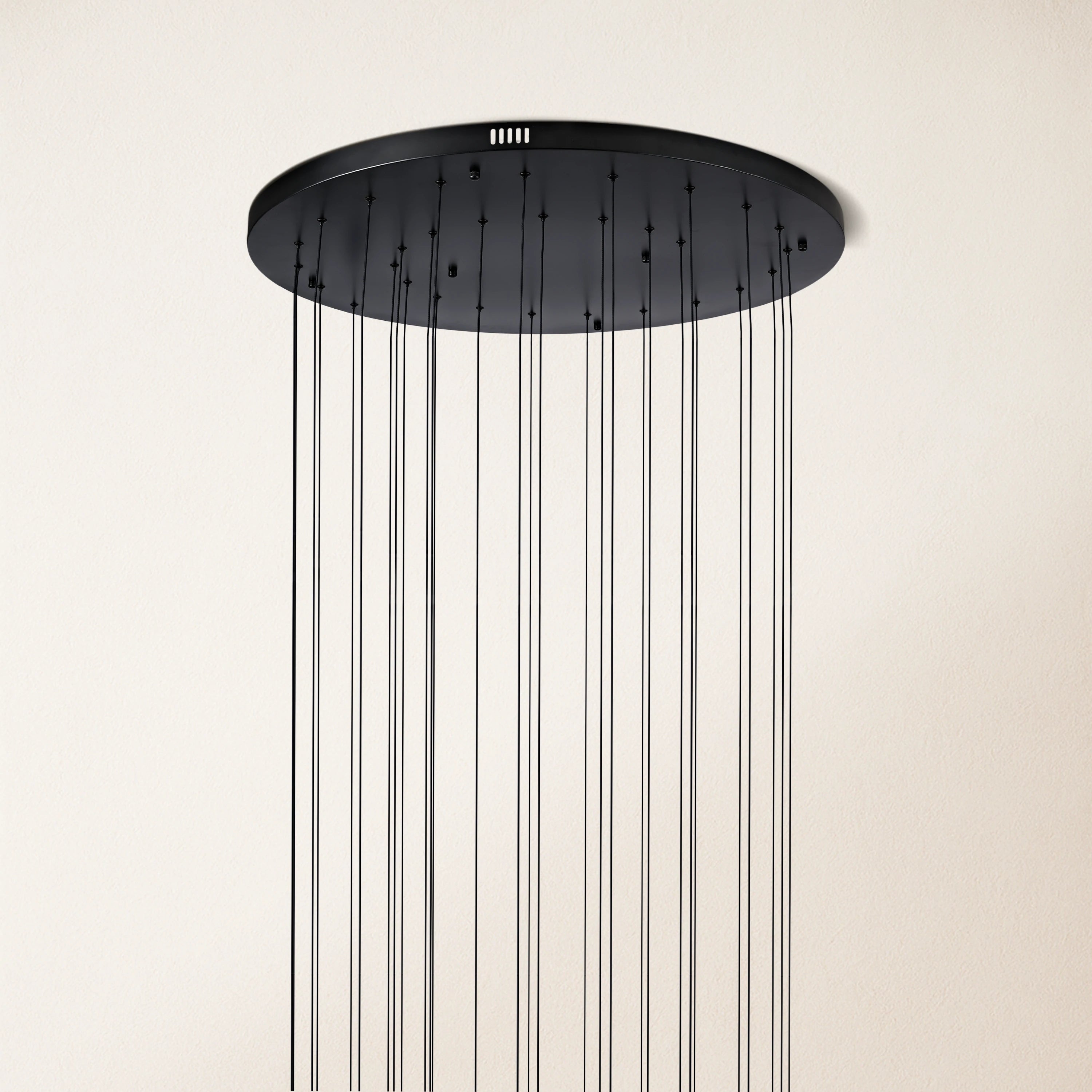 Nova Cascade Moderner LED-Kronleuchter für hohe Decken, 61 cm Durchmesser