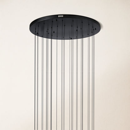 Nova Cascade Moderner LED-Kronleuchter für hohe Decken, 61 cm Durchmesser