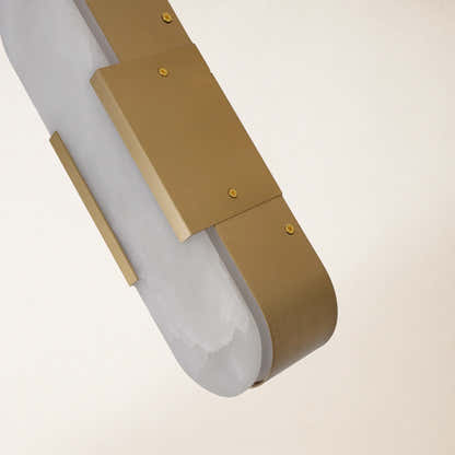 OpalEdge Alabaster Wall Sconce 14"H