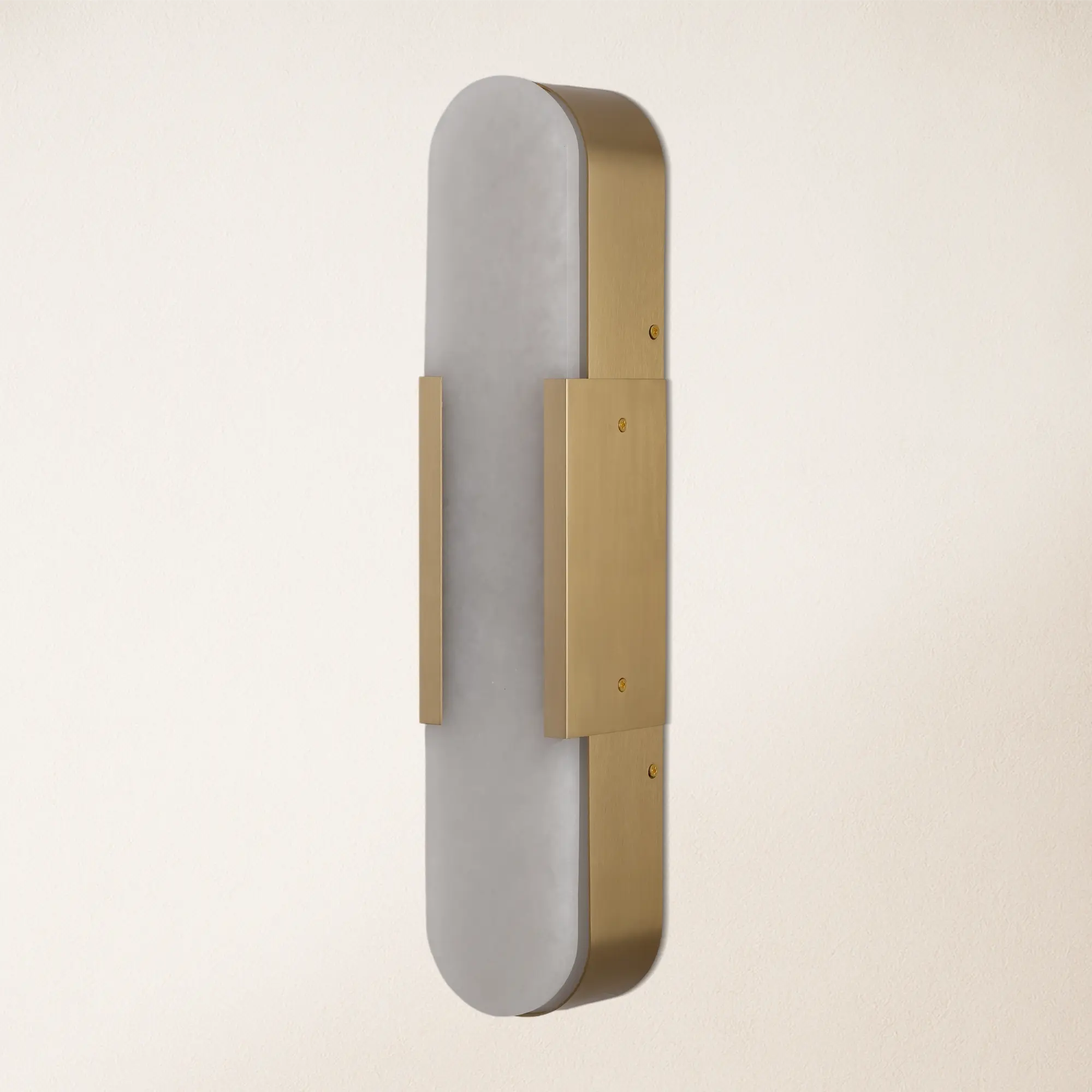 OpalEdge Alabaster-Wandleuchter, 50,8 cm hoch