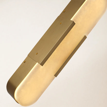 OpalEdge Alabaster-Wandleuchter, 50,8 cm hoch