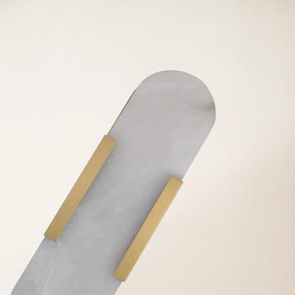 OpalEdge Alabaster-Wandleuchter, 50,8 cm hoch