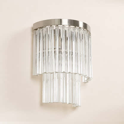 Prismari Tiered Glass Wall Sconce