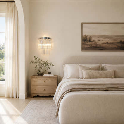 Prismari Tiered Glass Wall Sconce