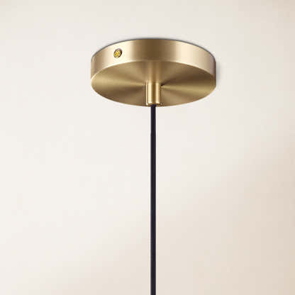 Cylora Glass Tube Pendant 4"H