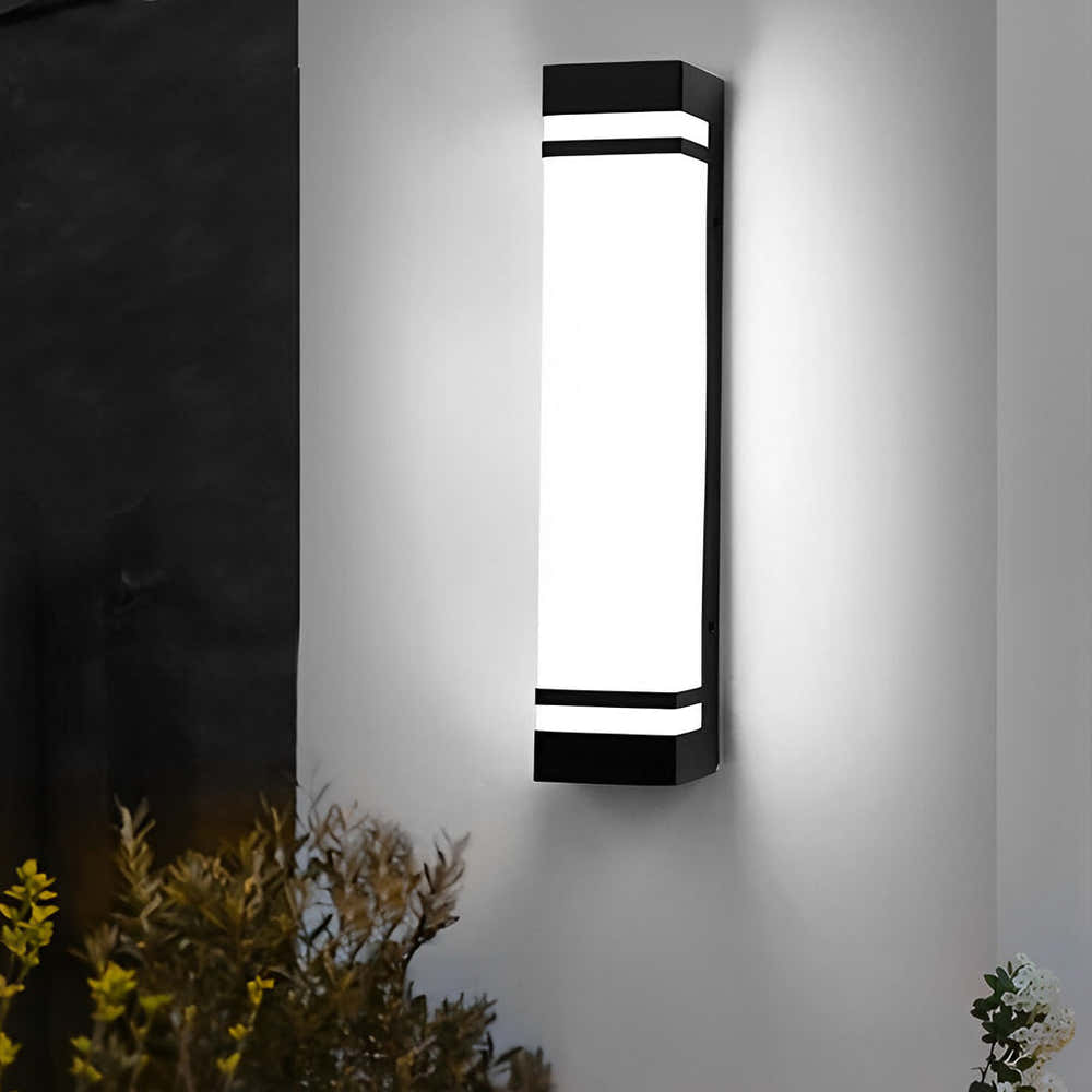 Axiolume Rectangle Outdoor Wall Light