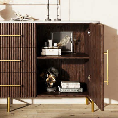 Riley Oak Sideboard 67"W