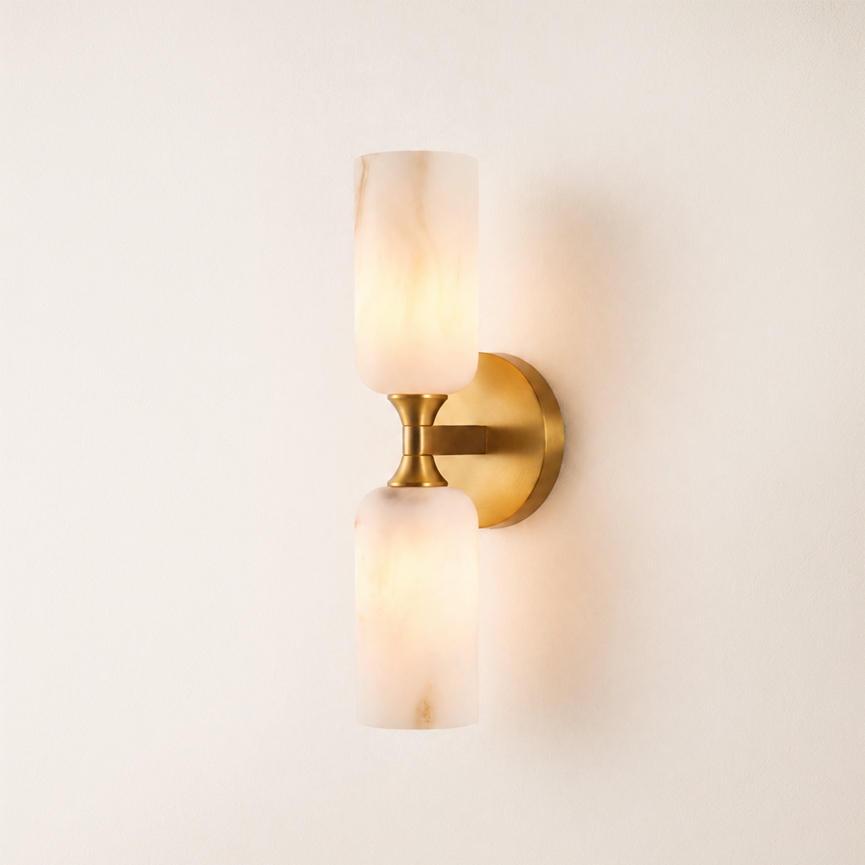 Axis Resin Alabaster Texture Wall Sconce 14