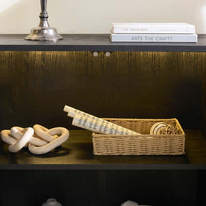 Holt 95″ Solid Oak Console(Set of 3)