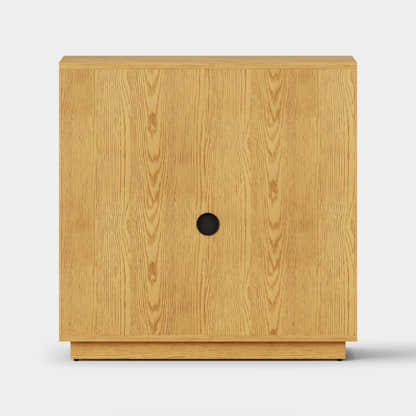 Holt 63″ Medienkonsole aus Eiche (2er-Set) 